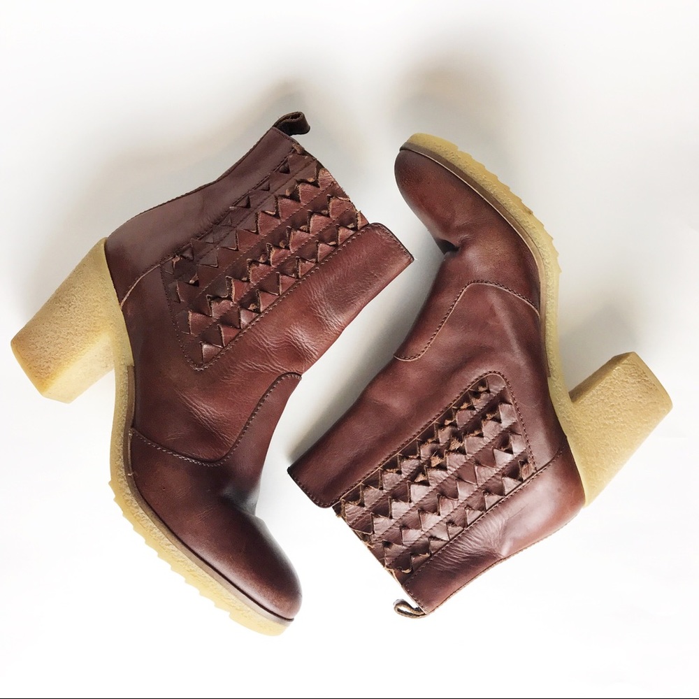 Anthropologie Jasper & Jeera Triangle Trails Boot